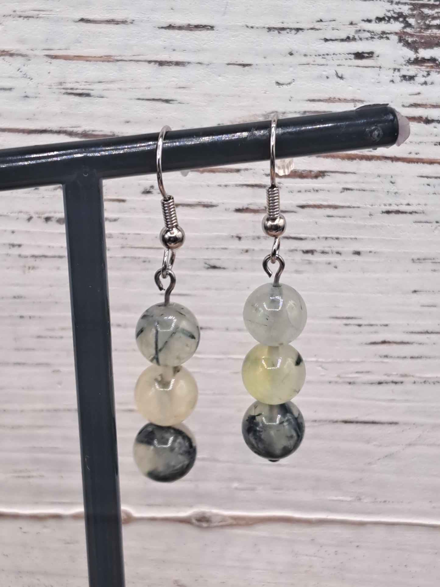 Crystal Bead Earrings - You Choose Material