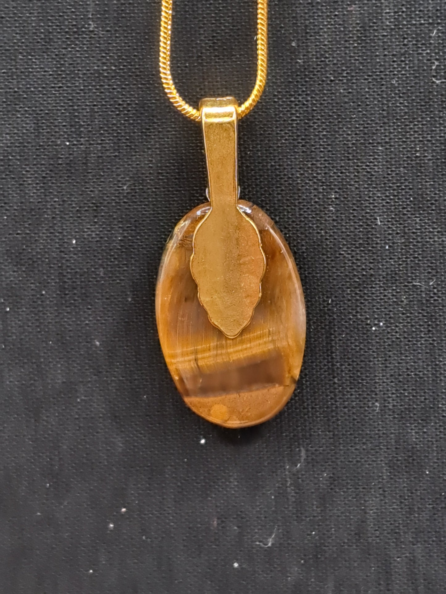 Tiger's Eye Crystal Necklace